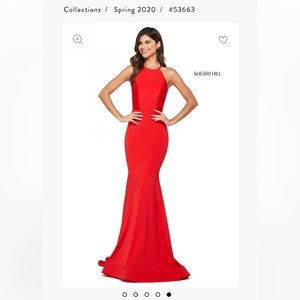 Sherri hill prom dress. Spring 2020 style   Never worn except for alterations